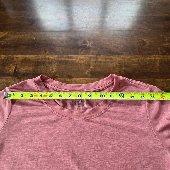 Patagonia Glorya Side Slit Long Sleeve Tunic Top Pink Athleisure Yoga Womens M - Picture 6 of 8